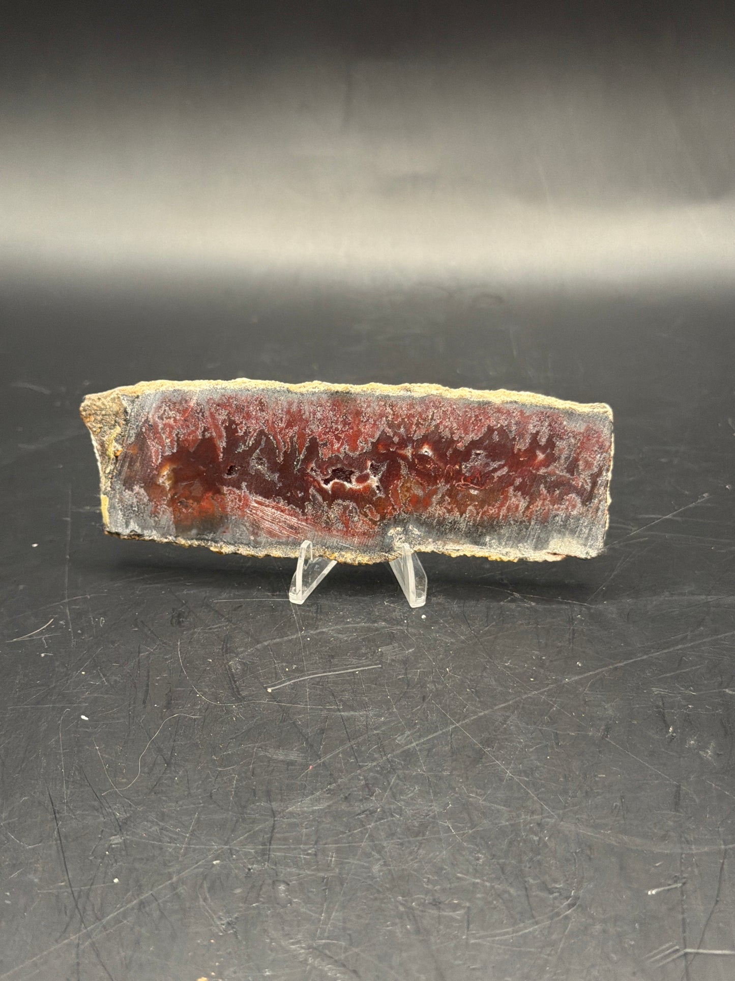 Mexican Flame Agate (Unpolished)
