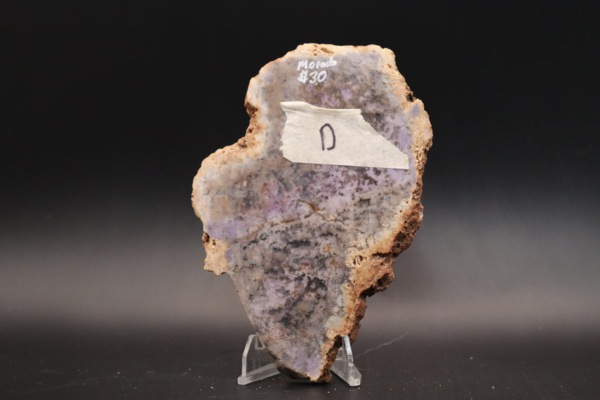 Morado Purple Opal Agate slab (Unpolished)