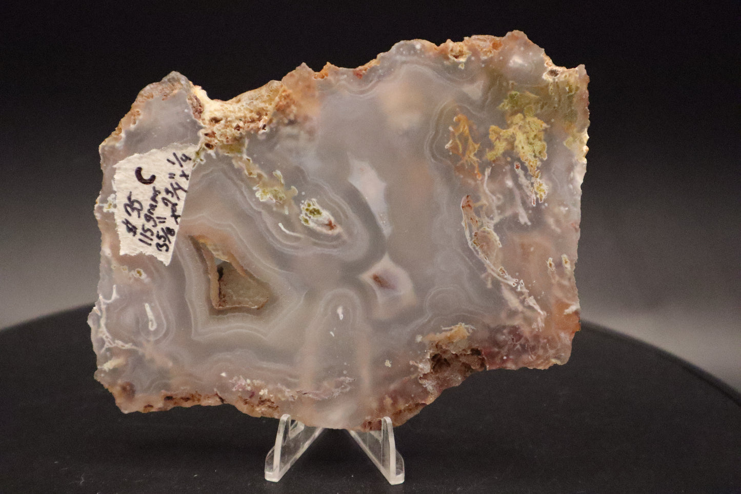 San Carlos Moss Agate (Unpolished)