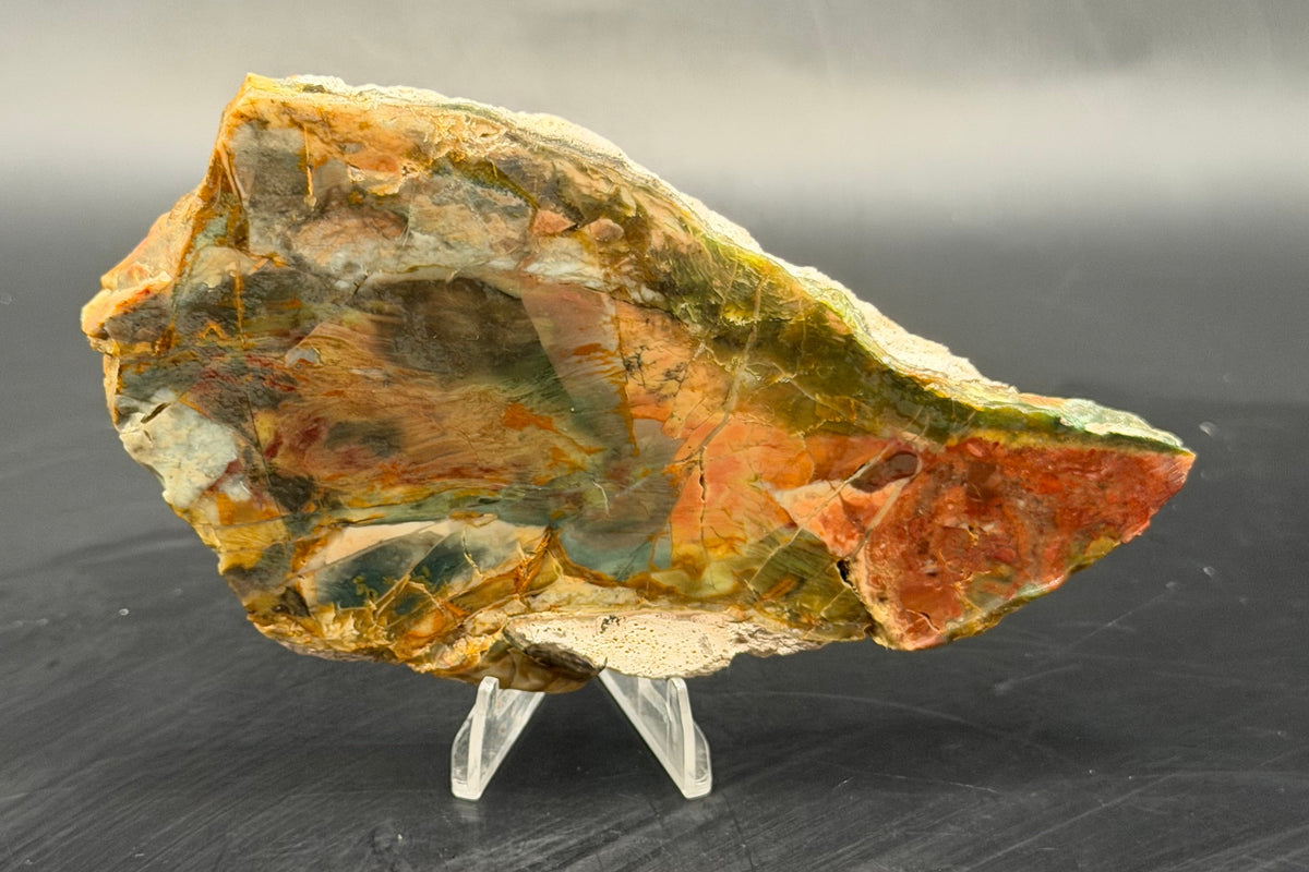 Morrisonite Jasper slab (Unpolished)