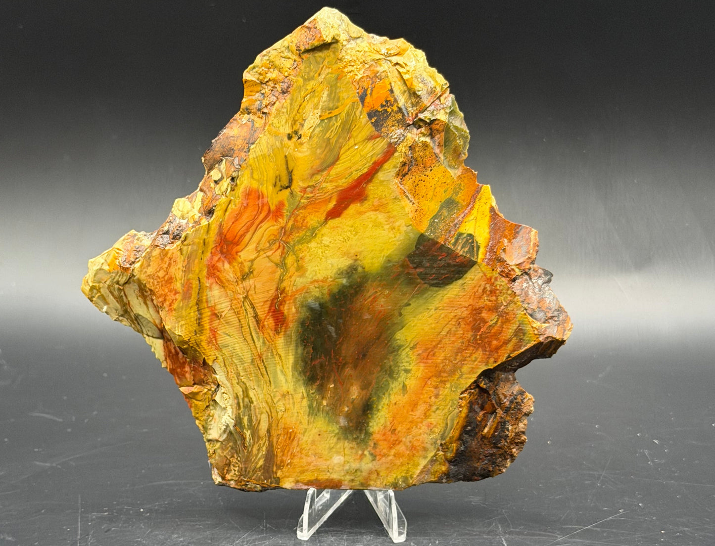 Morrisonite Jasper slab (Unpolished)