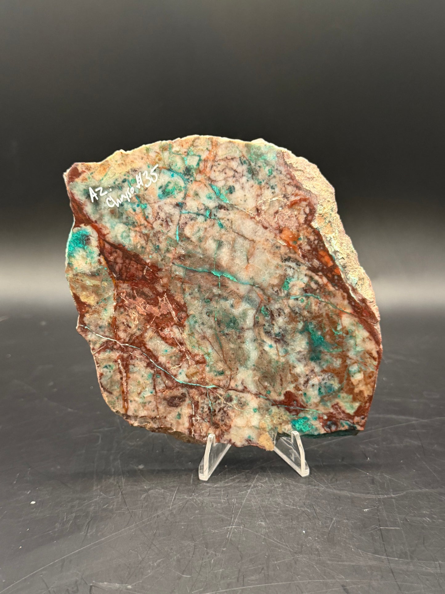 Spiderweb Chrysocolla (Unpolished)