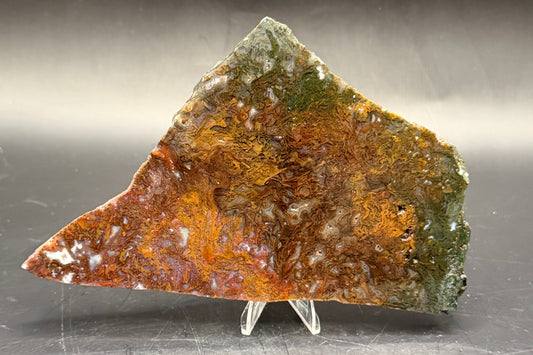 Maury Mountain Moss Agate (Unpolished) Slabs