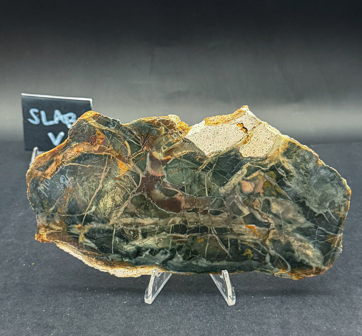 Morrisonite Jasper slab (Unpolished)