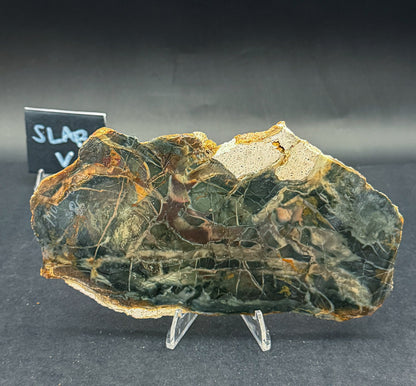 Morrisonite Jasper slab (Unpolished)