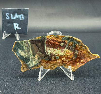 Morrisonite Jasper slab (Unpolished)