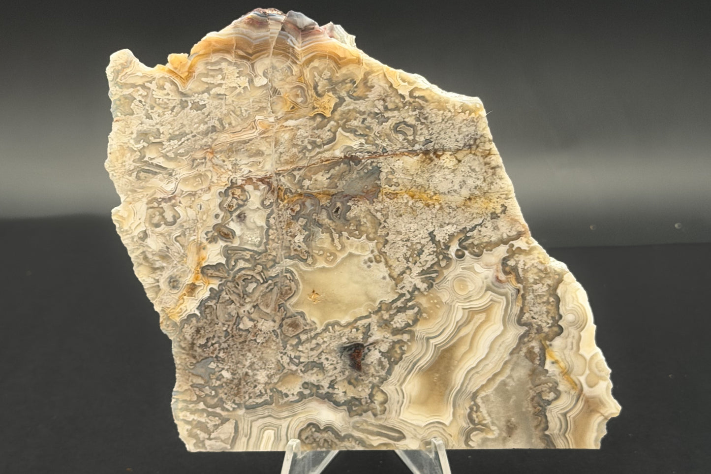Candle Lace Agate (Unpolished)