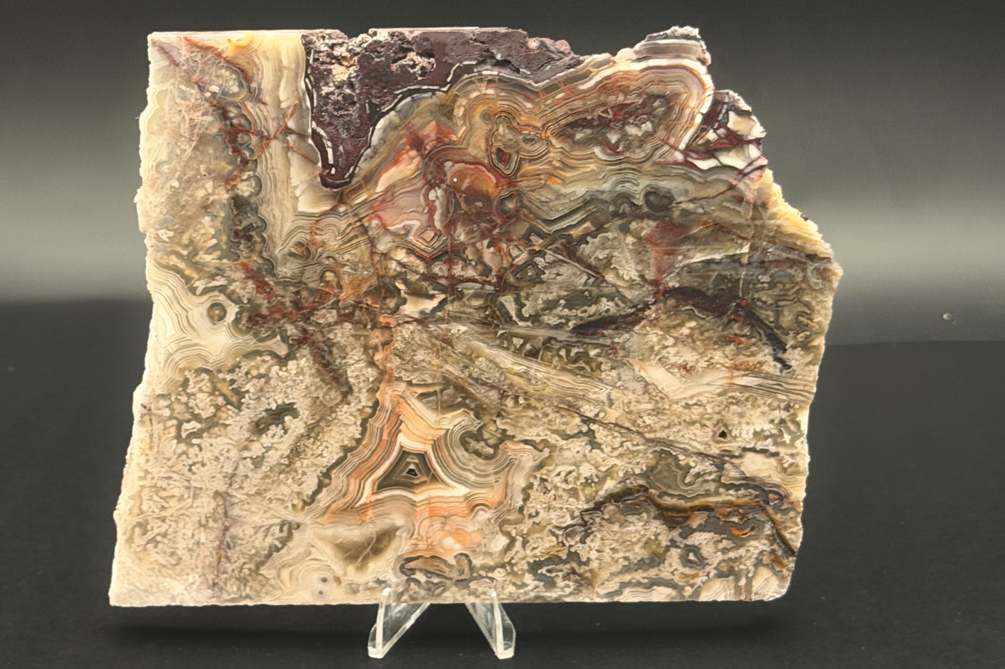 Candle Lace Agate (Unpolished)