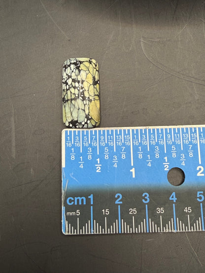 Dark Moon Hubei Turquoise (Hotsonite) Cabochons