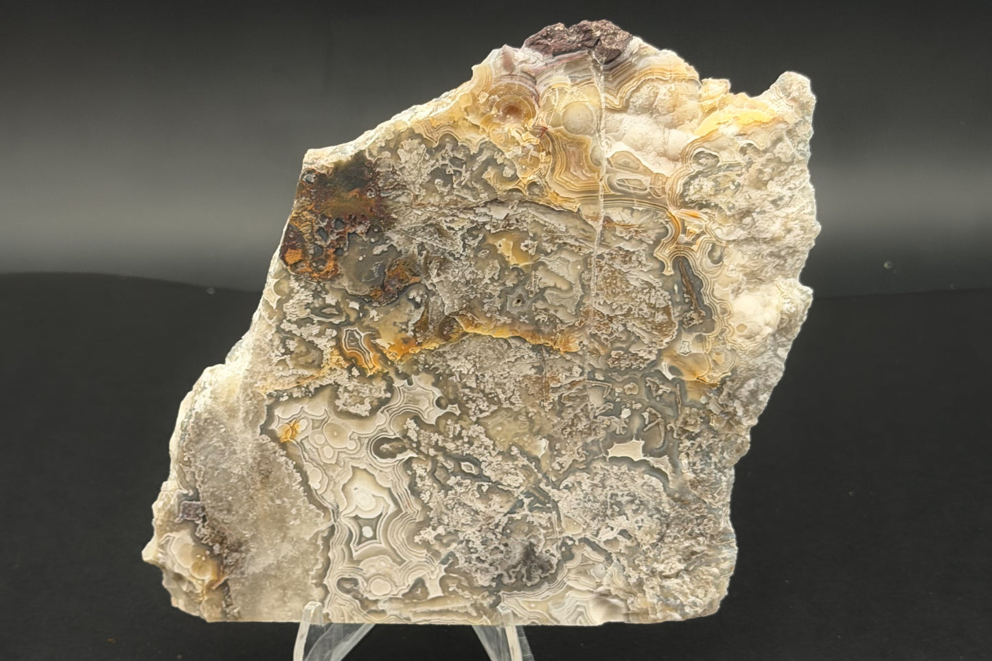 Candle Lace Agate (Unpolished)