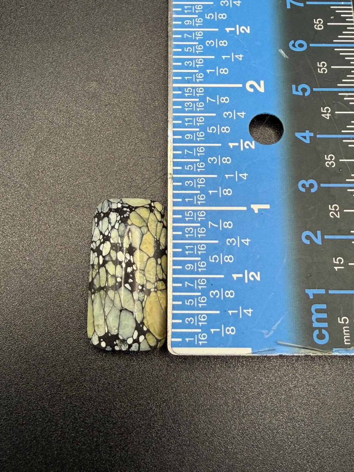 Dark Moon Hubei Turquoise (Hotsonite) Cabochons
