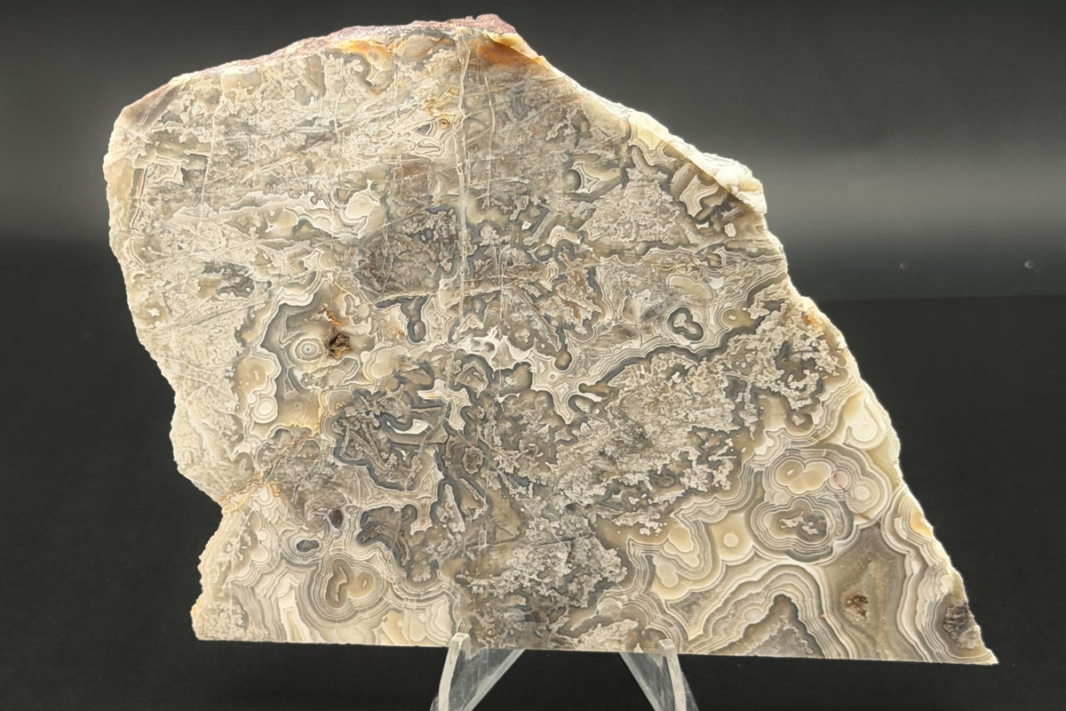 Candle Lace Agate (Unpolished)
