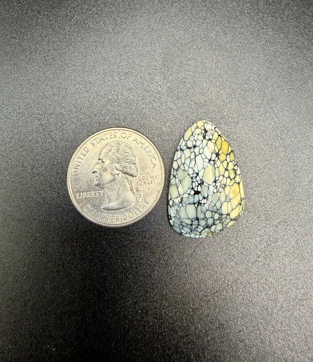 Dark Moon Hubei Turquoise (Hotsonite) Cabochons