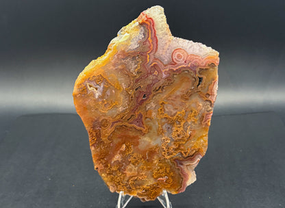 Turkish Agate with Amethyst and Quartz Crystals (Unpolished Slabs)