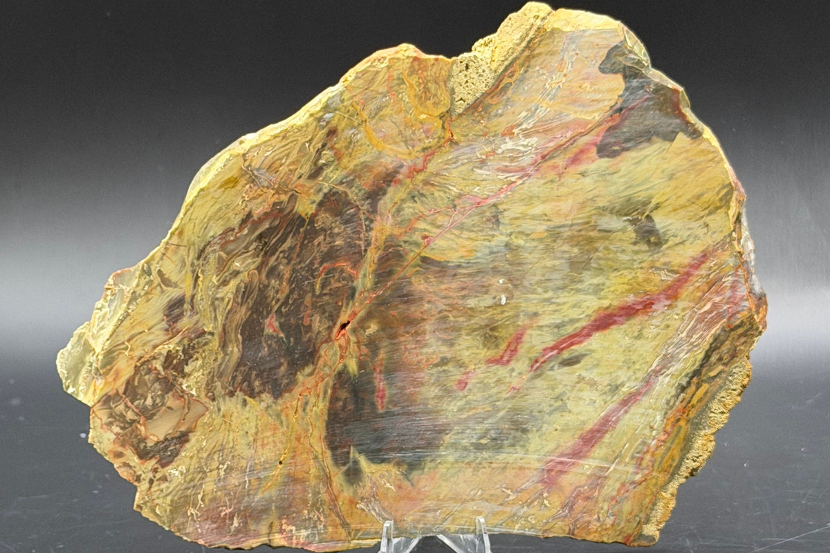 Morrisonite Jasper slab (Unpolished)