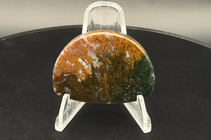 Maury Mountain Moss Agate Cabochon