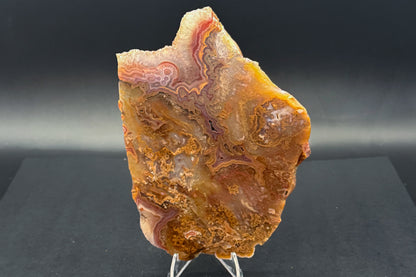 Turkish Agate with Amethyst and Quartz Crystals (Unpolished Slabs)