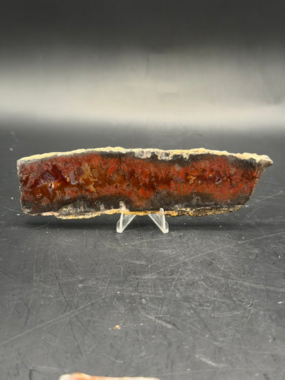 Mexican Flame Agate (Unpolished)