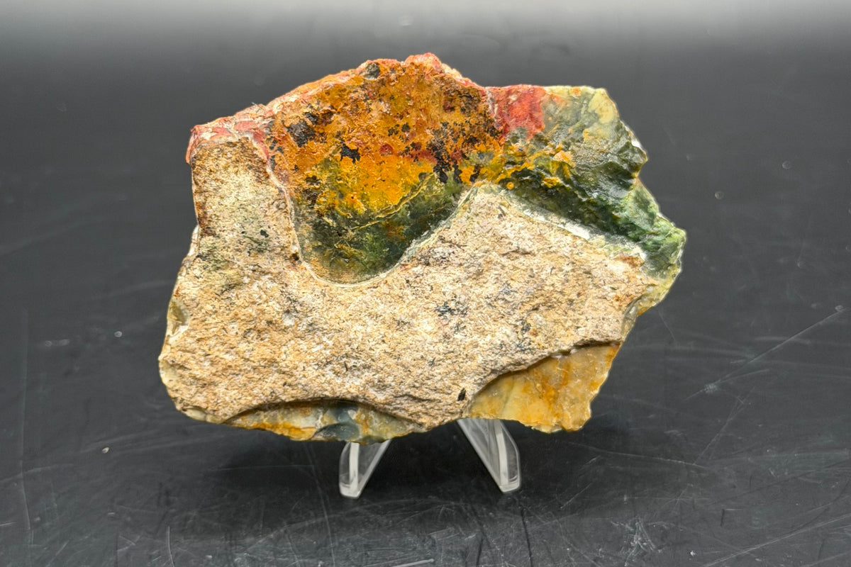 Morrisonite Jasper slab (Unpolished)
