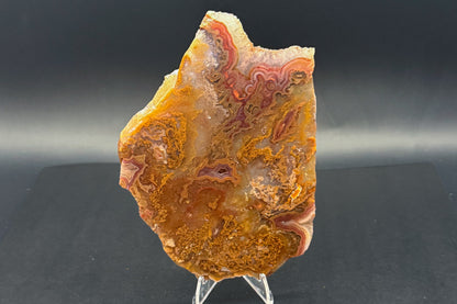 Turkish Agate with Amethyst and Quartz Crystals (Unpolished Slabs)