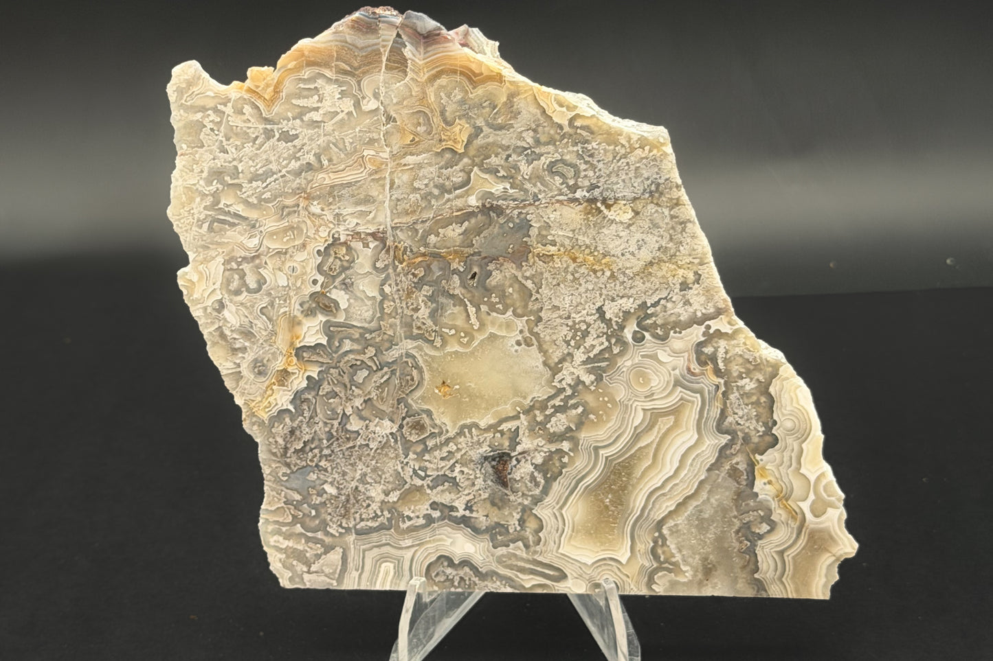 Candle Lace Agate (Unpolished)