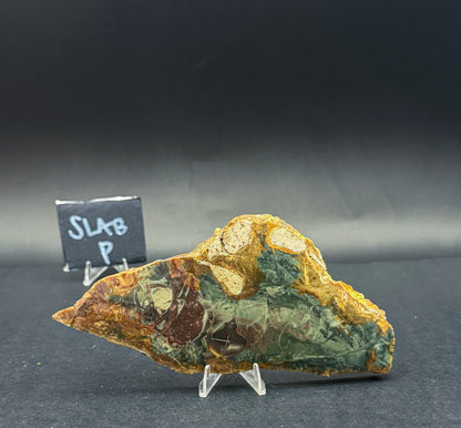 Morrisonite Jasper slab (Unpolished)