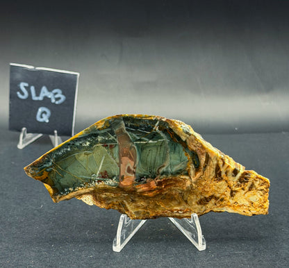 Morrisonite Jasper slab (Unpolished)