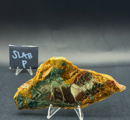 Morrisonite Jasper slab (Unpolished)