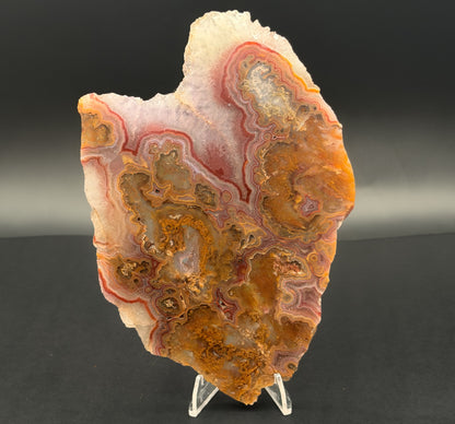 Turkish Agate with Amethyst and Quartz Crystals (Unpolished Slabs)
