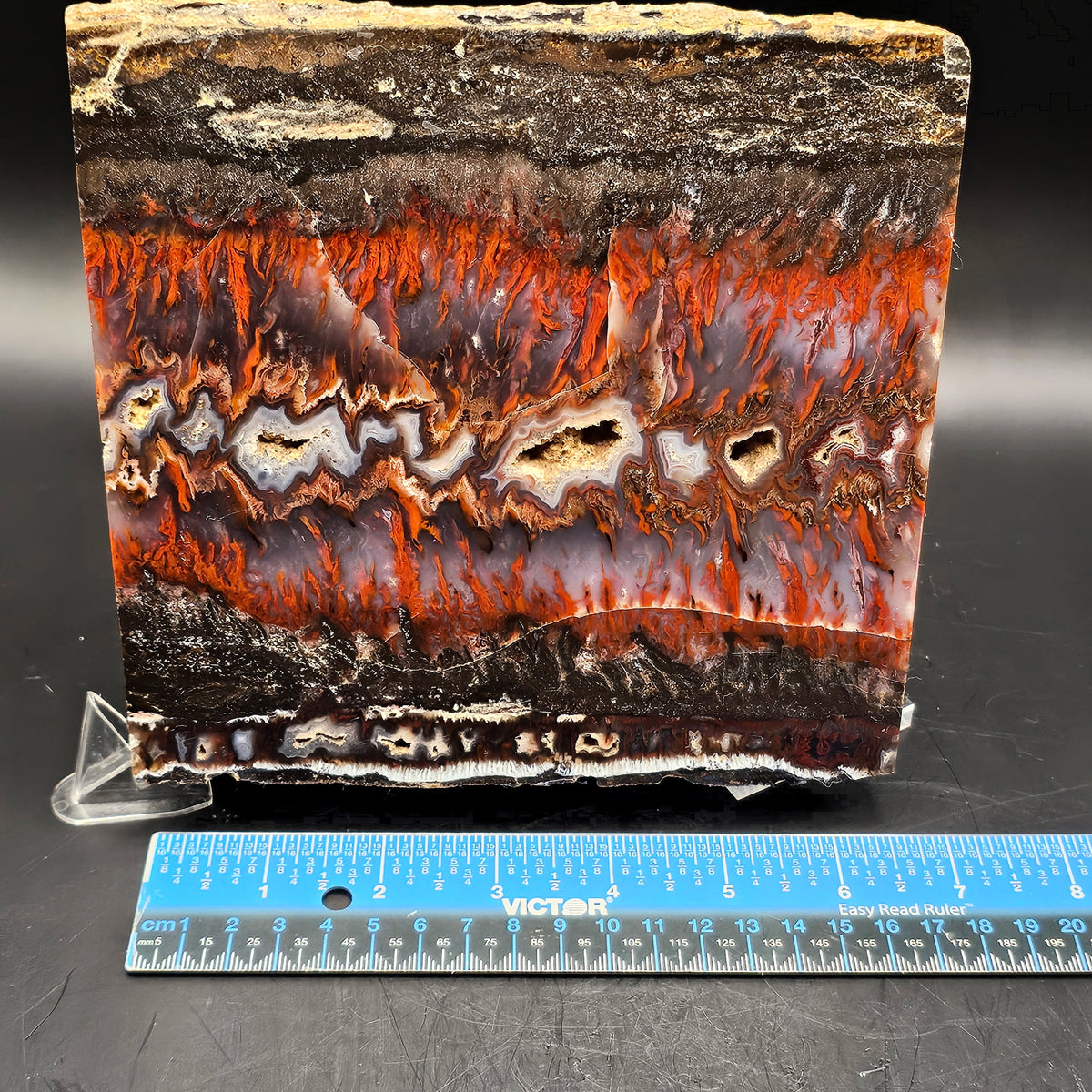 Mexican Flame Agate (Polished)