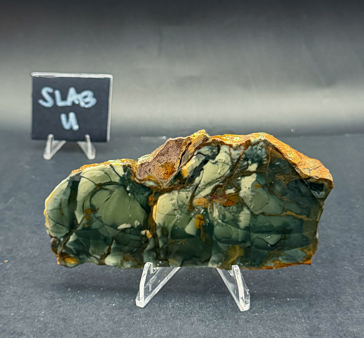 Morrisonite Jasper slab (Unpolished)