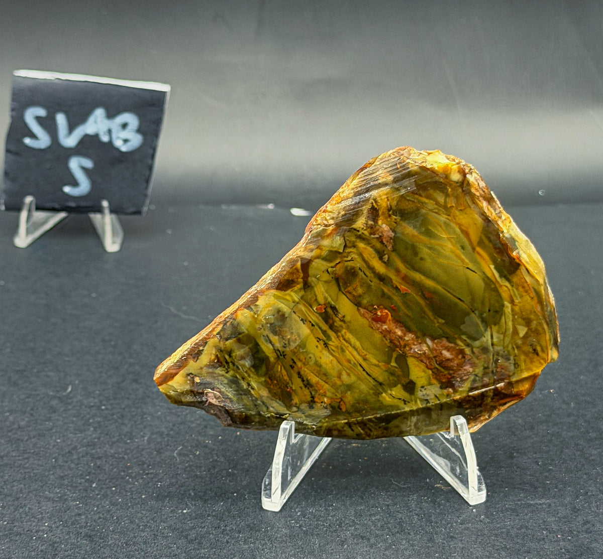 Morrisonite Jasper slab (Unpolished)