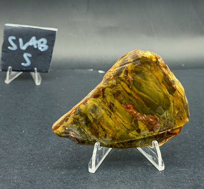 Morrisonite Jasper slab (Unpolished)