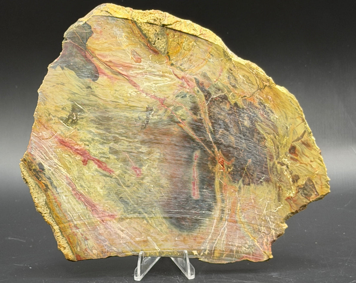 Morrisonite Jasper slab (Unpolished)