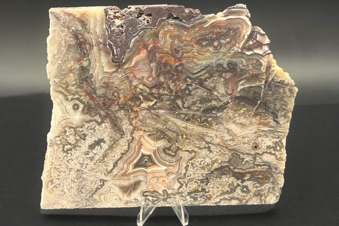 Candle Lace Agate (Unpolished)