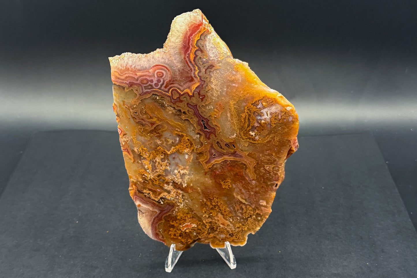 Turkish Agate with Amethyst and Quartz Crystals (Unpolished Slabs)