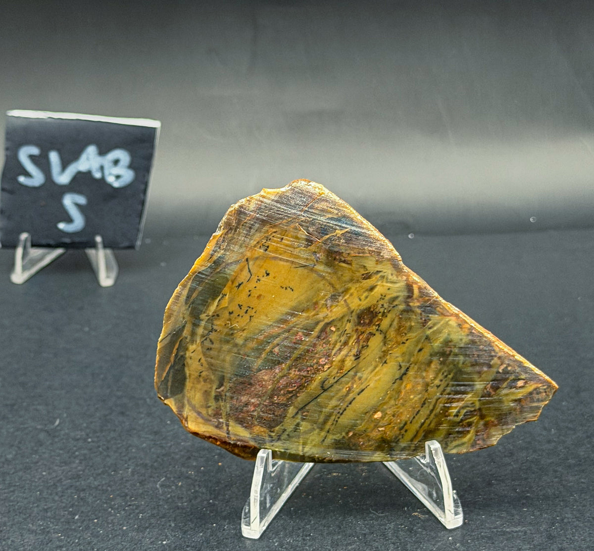 Morrisonite Jasper slab (Unpolished)