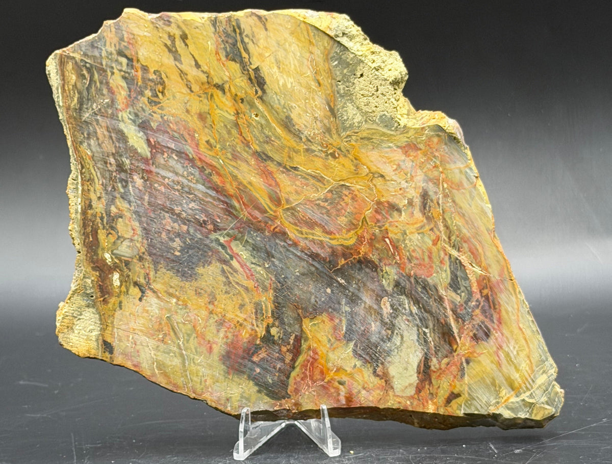 Morrisonite Jasper slab (Unpolished)