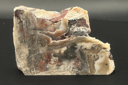 Candle Lace Agate (Unpolished)