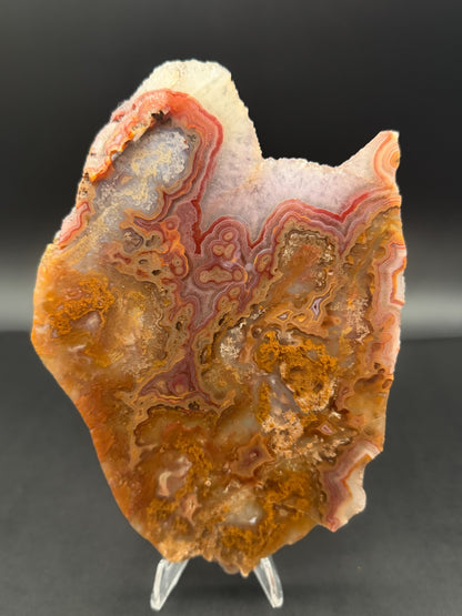 Turkish Agate with Amethyst and Quartz Crystals (Unpolished Slabs)