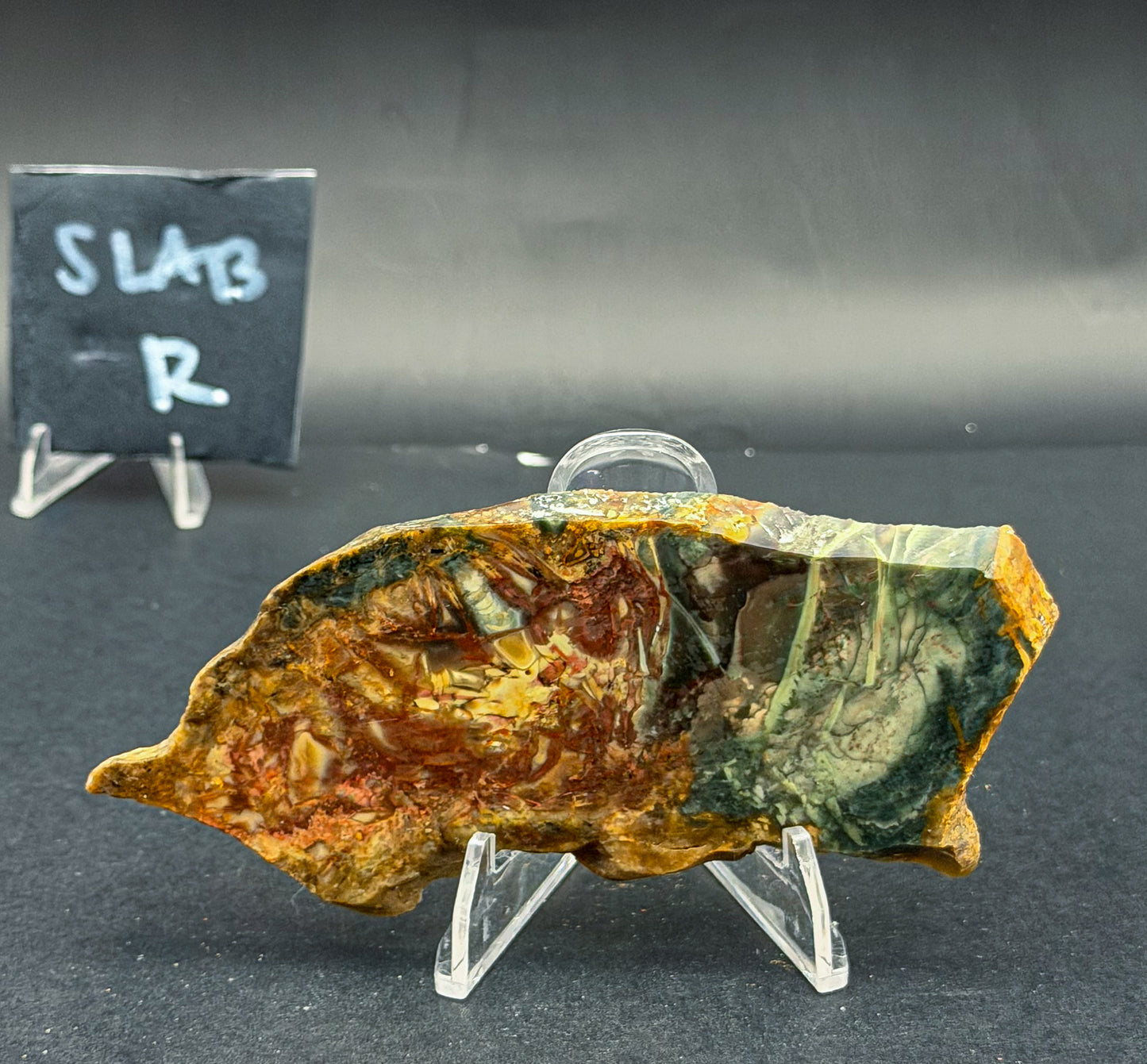 Morrisonite Jasper slab (Unpolished)