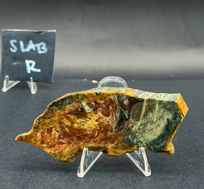 Morrisonite Jasper slab (Unpolished)