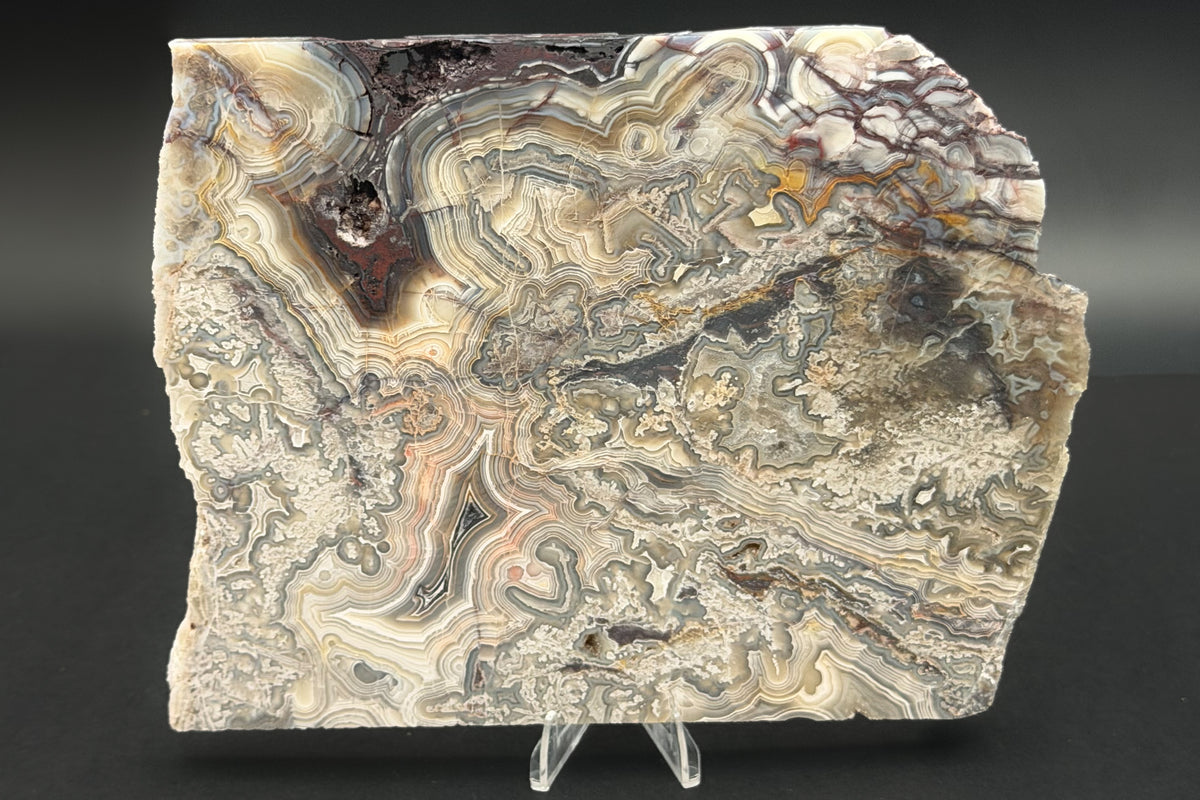 Candle Lace Agate (Unpolished)