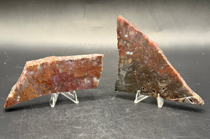 Maury Mountain Moss Agate (Unpolished) Slabs