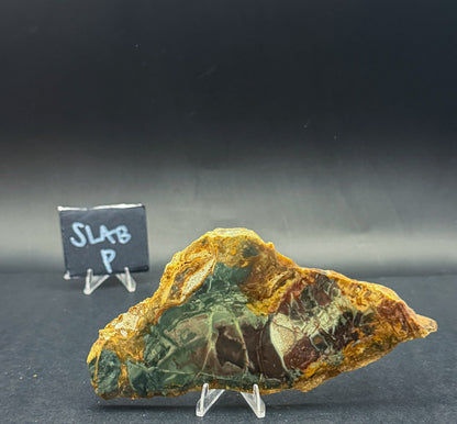 Morrisonite Jasper slab (Unpolished)