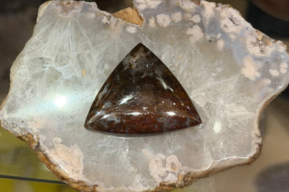 Maury Mountain Moss Agate Cabochon