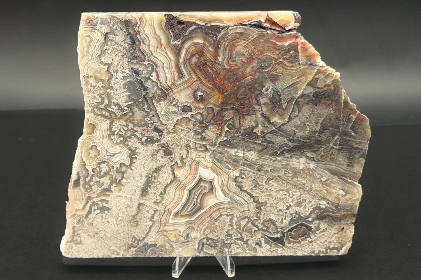 Candle Lace Agate (Unpolished)