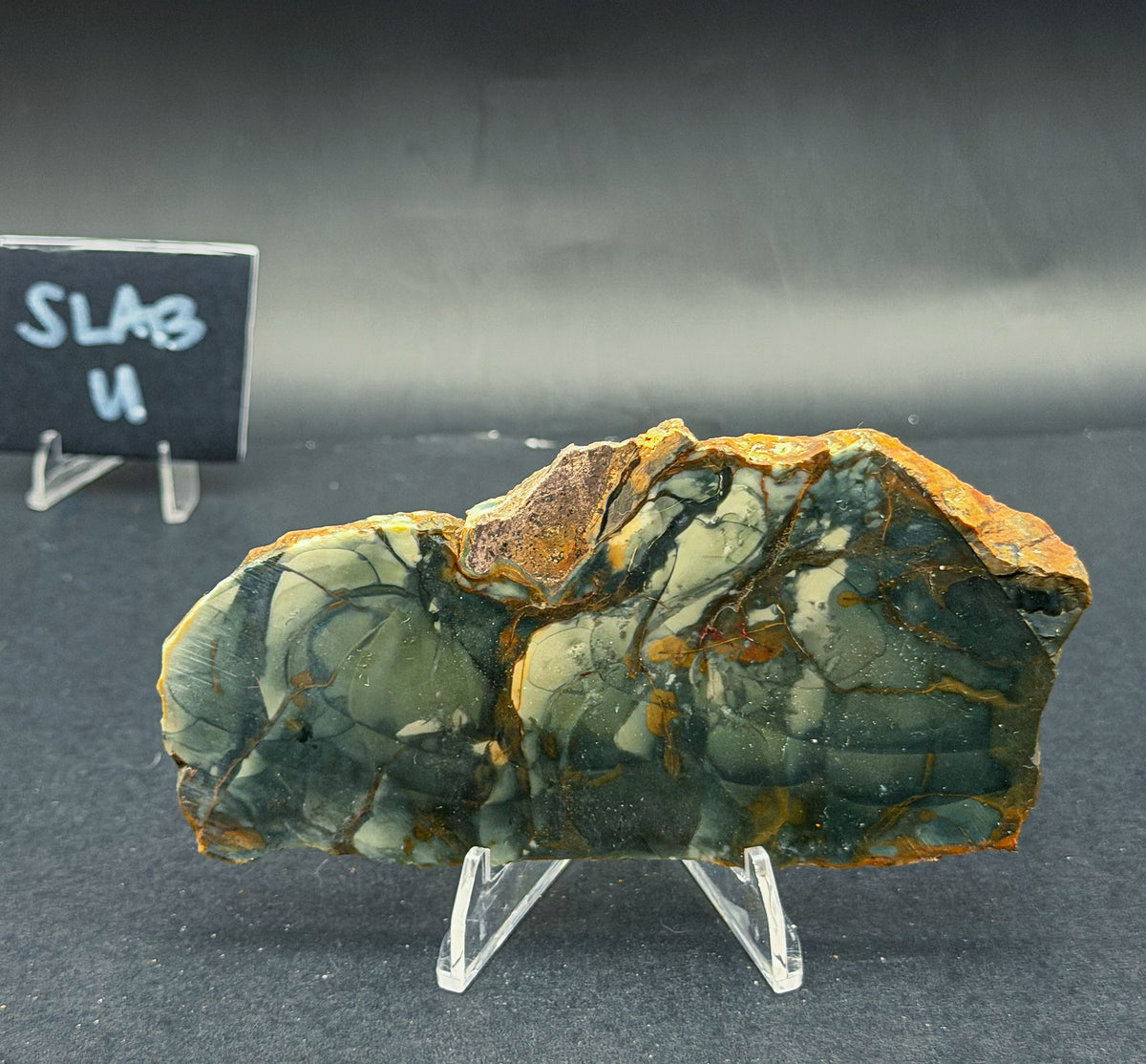 Morrisonite Jasper slab (Unpolished)