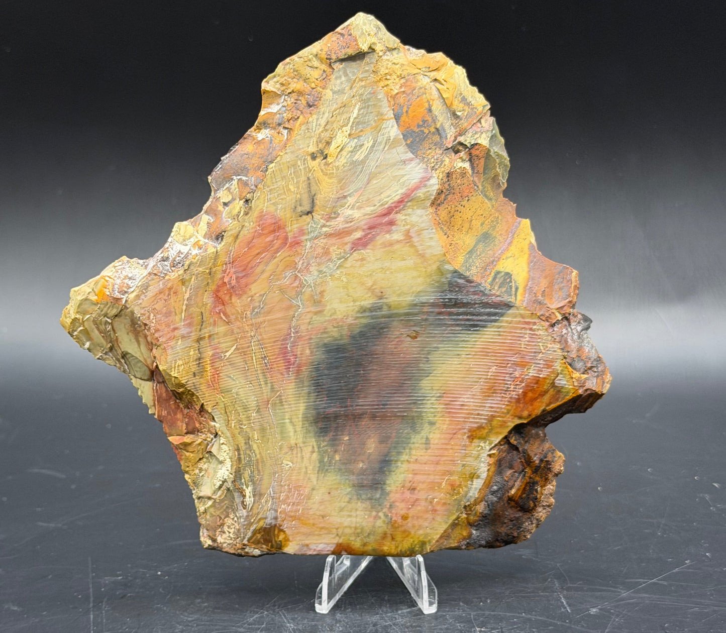 Morrisonite Jasper slab (Unpolished)
