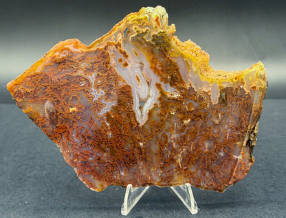 Bull Canyon Tube/Moss Agate (Unpolished)